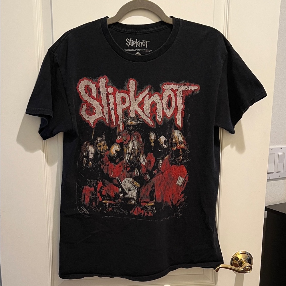 Slipknot Black Graphic Tee - Men's Short Sleeve Shirt